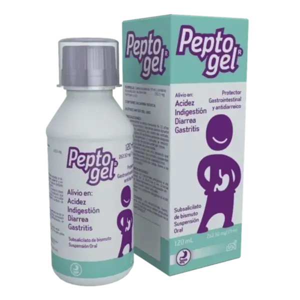 PEPTOGEL 120ML SUSPENSION