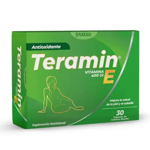 TERAMIN E 400UI 30 CAPSULA GEL