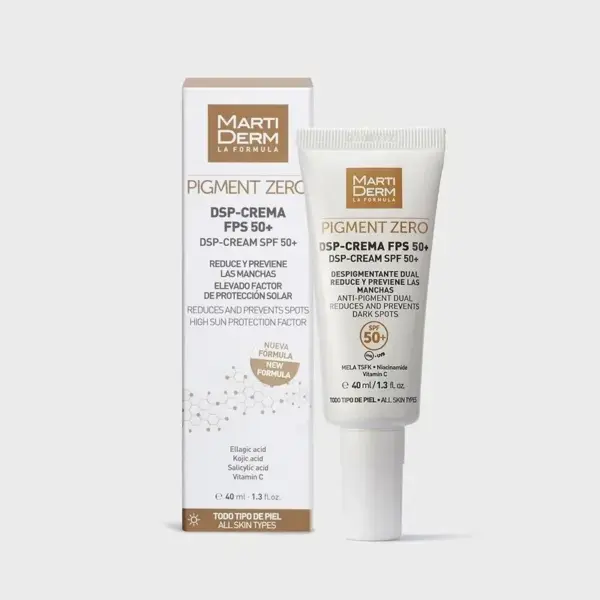MARTIDERM PIGMENT ZERO DSP SPF50+ 40ML CREMA