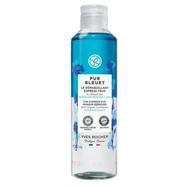 YVES ROCHER PUR BLEUET DESMAQUILLANTE EXPRES OJOS 200ML