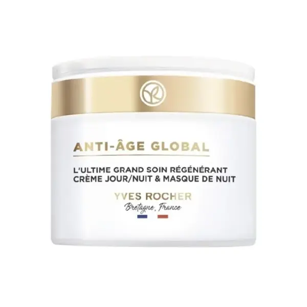 YVES ROCHER ANTIEDAD GLOBAL CREMA Y MASCARILLA DIA/NOCHE 75ML