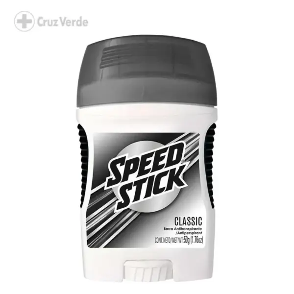 SPEED STICK DESODORANTE CLASSIC HOMBRE 50G BARRA