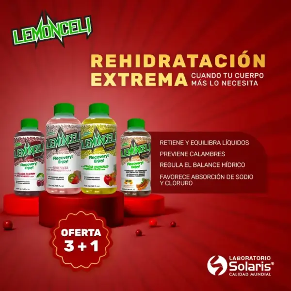 LEMONCELI SABOR BLUE PASION 500ML SOLUCION ORAL