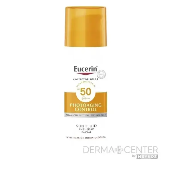 EUCERIN PROTECTOR SOLAR PHOTOAGING CONTROL ANTIEDAD SPF50+ 50ML CREMA FACIAL