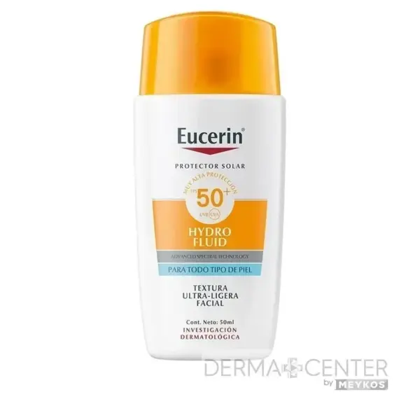 EUCERIN PROTECTOR SOLAR HYDRO FLUID ULTRA-LIGERA 50ML CREMA FACIAL